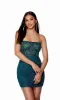 Formal Dress: 4659. Short, Square Neckline, Straight sold by Alyce Paris