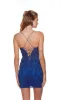 Formal Dress: 4659. Short, Square Neckline, Straight sold by Alyce Paris