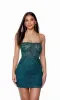 Formal Dress: 4659. Short, Square Neckline, Straight sold by Alyce Paris