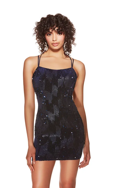 ALYCE Paris 4935 Homecoming Short Scoop Modest Dress sold by Alyce Paris