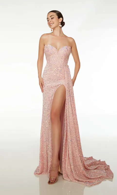 Formal Dress: 61537. Long, Sweetheart Neckline, Straight Silhouette sold by Alyce Paris