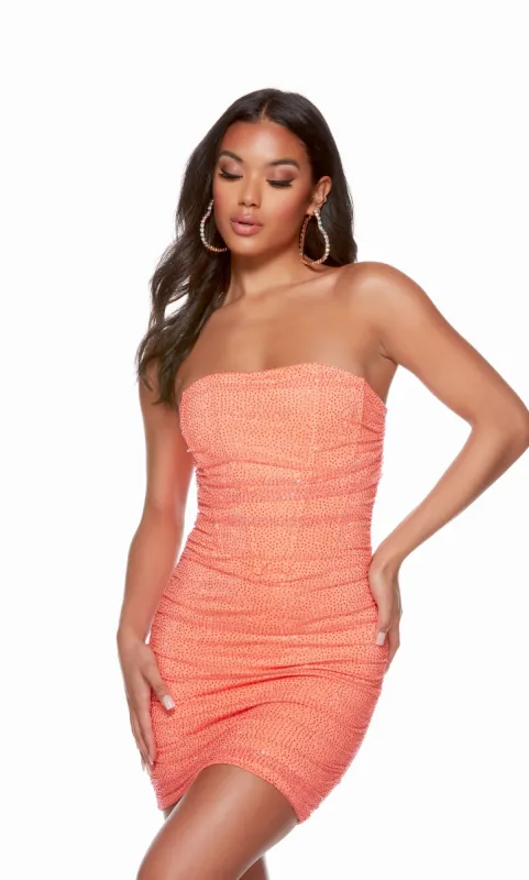 ALYCE Paris 4738 Homecoming Short Strapless Corset  Dress sold by Alyce Paris