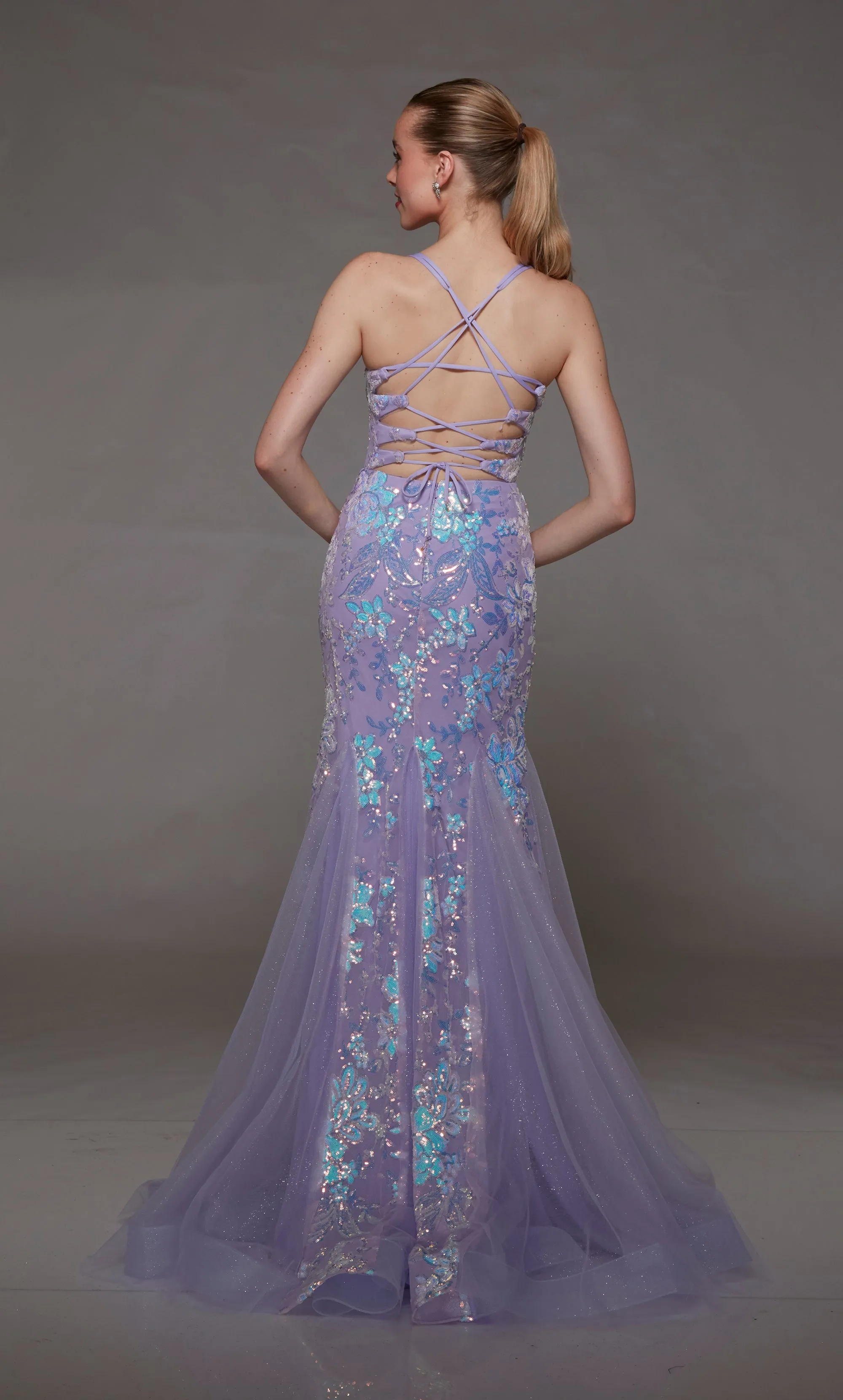Formal Dress: 1822. Long, Plunging Neckline, Mermaid sold by Alyce Paris product image thumbnail 2