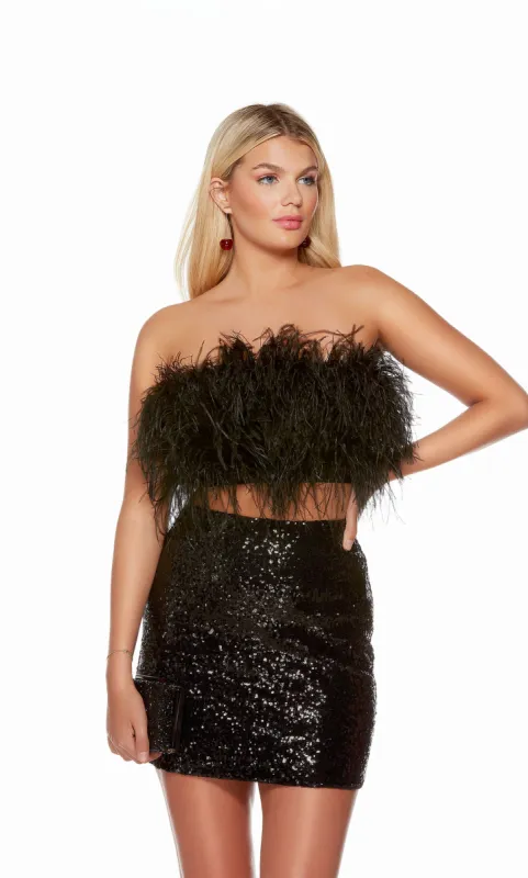 ALYCE Paris 4791 Homecoming Short Strapless Two-piece  Dress sold by Alyce Paris