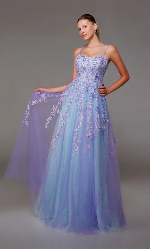 Formal Dress: 1823. Long, Scooped Neckline, Ballgown sold by Alyce Paris
