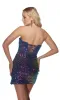 ALYCE Paris 4909 Homecoming Short Strapless Shimmery/sparkly Dress sold by Alyce Paris