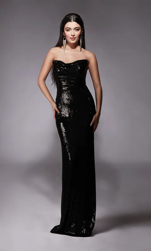 Formal Dress: 27766. Long, Strapless, Straight, Closed Back sold by Alyce Paris