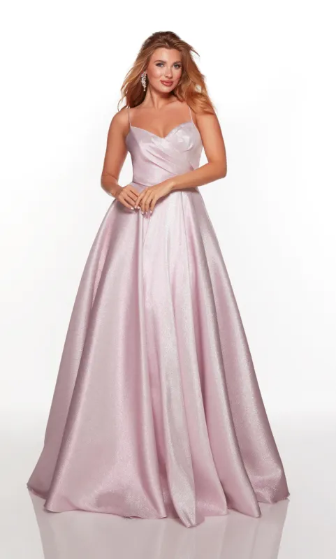 Formal Dress: 1767. Long, Sweetheart Neckline, A-line sold by Alyce Paris