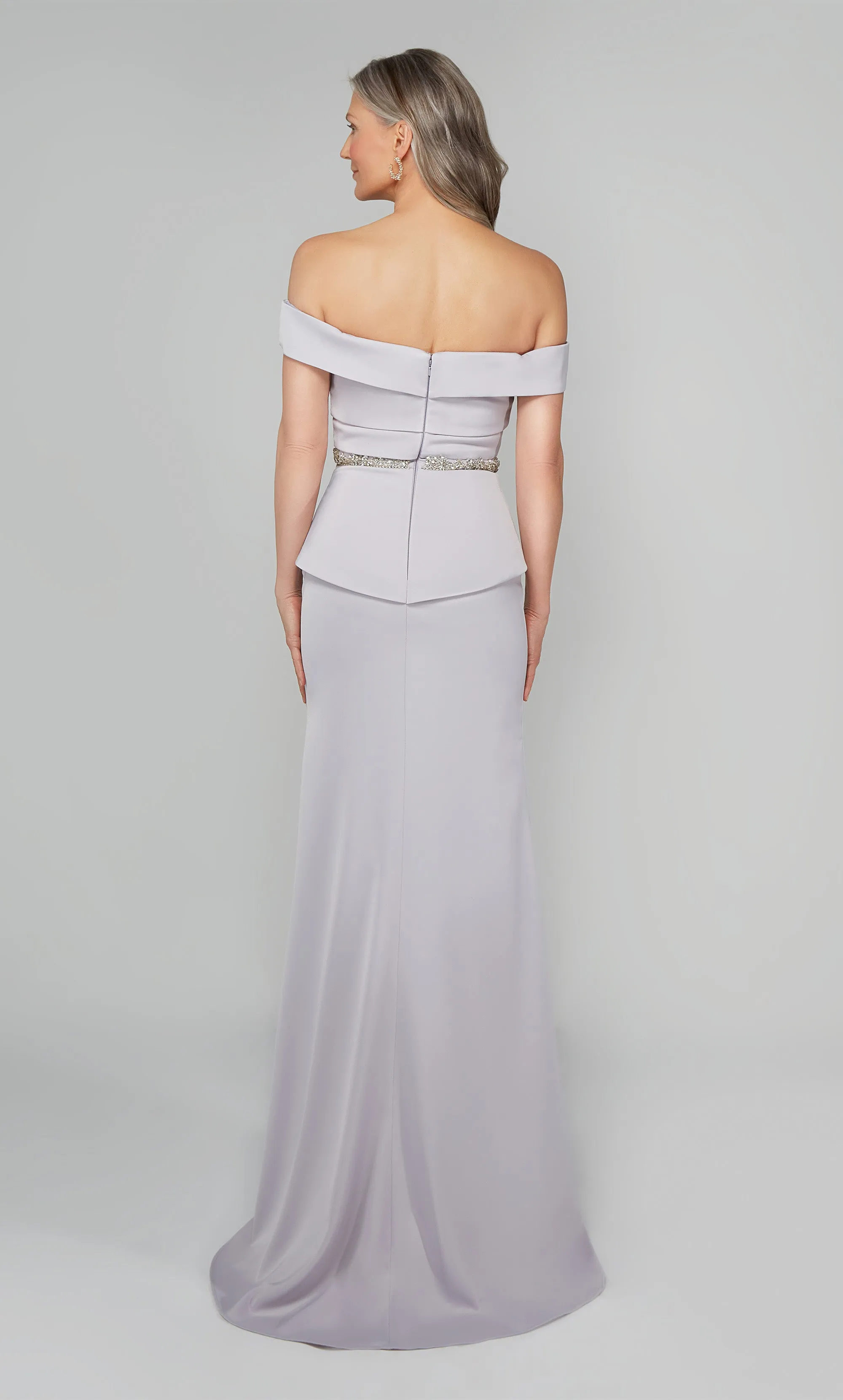 Formal Dress: 27610. Long, Off The Shoulder, Straight sold by Alyce Paris product image thumbnail 2
