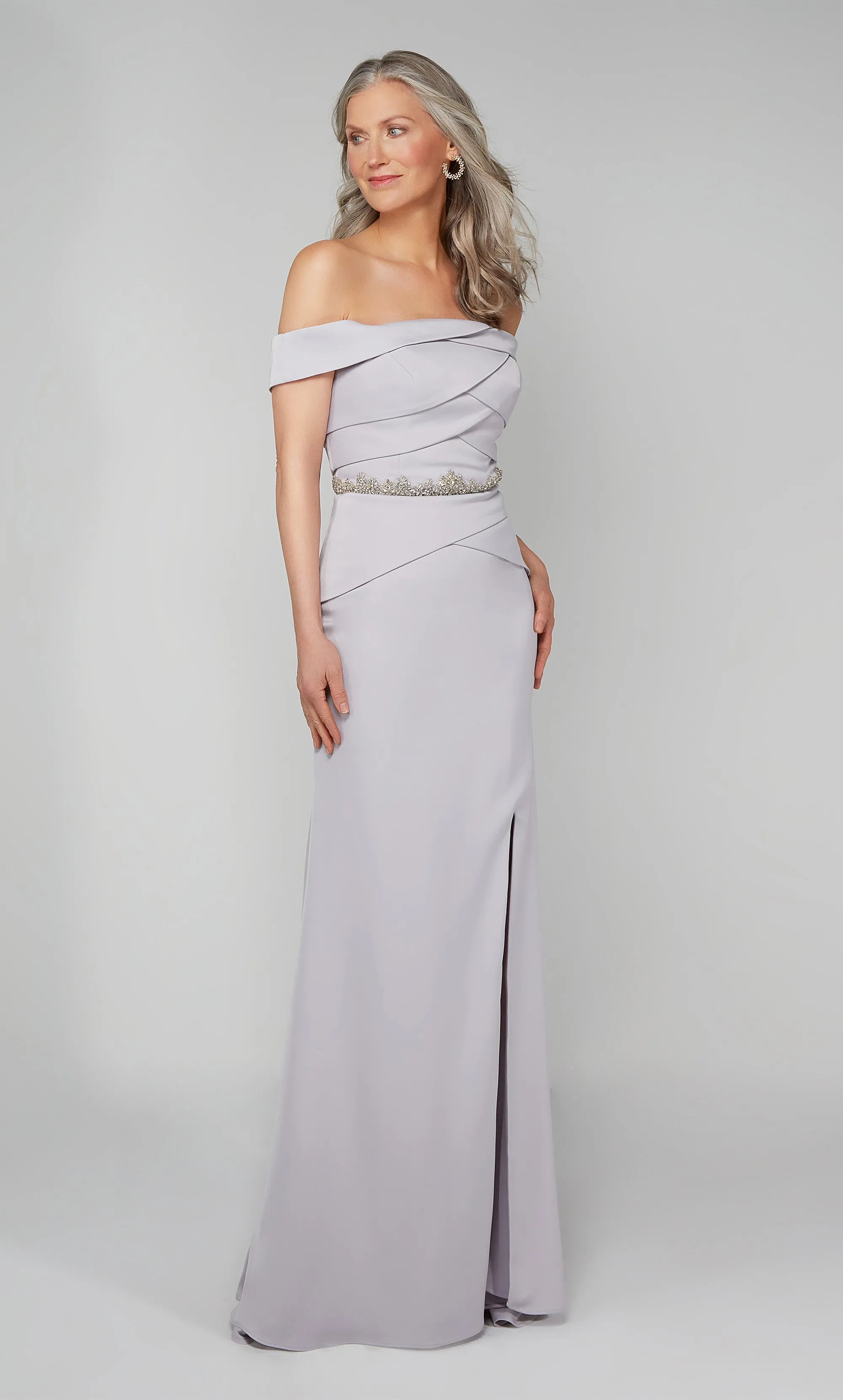 Formal Dress: 27610. Long, Off The Shoulder, Straight sold by Alyce Paris product image thumbnail 3