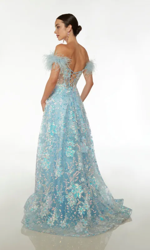 Formal Dress: 61645. Long, Off The Shoulder, Ballgown sold by Alyce Paris