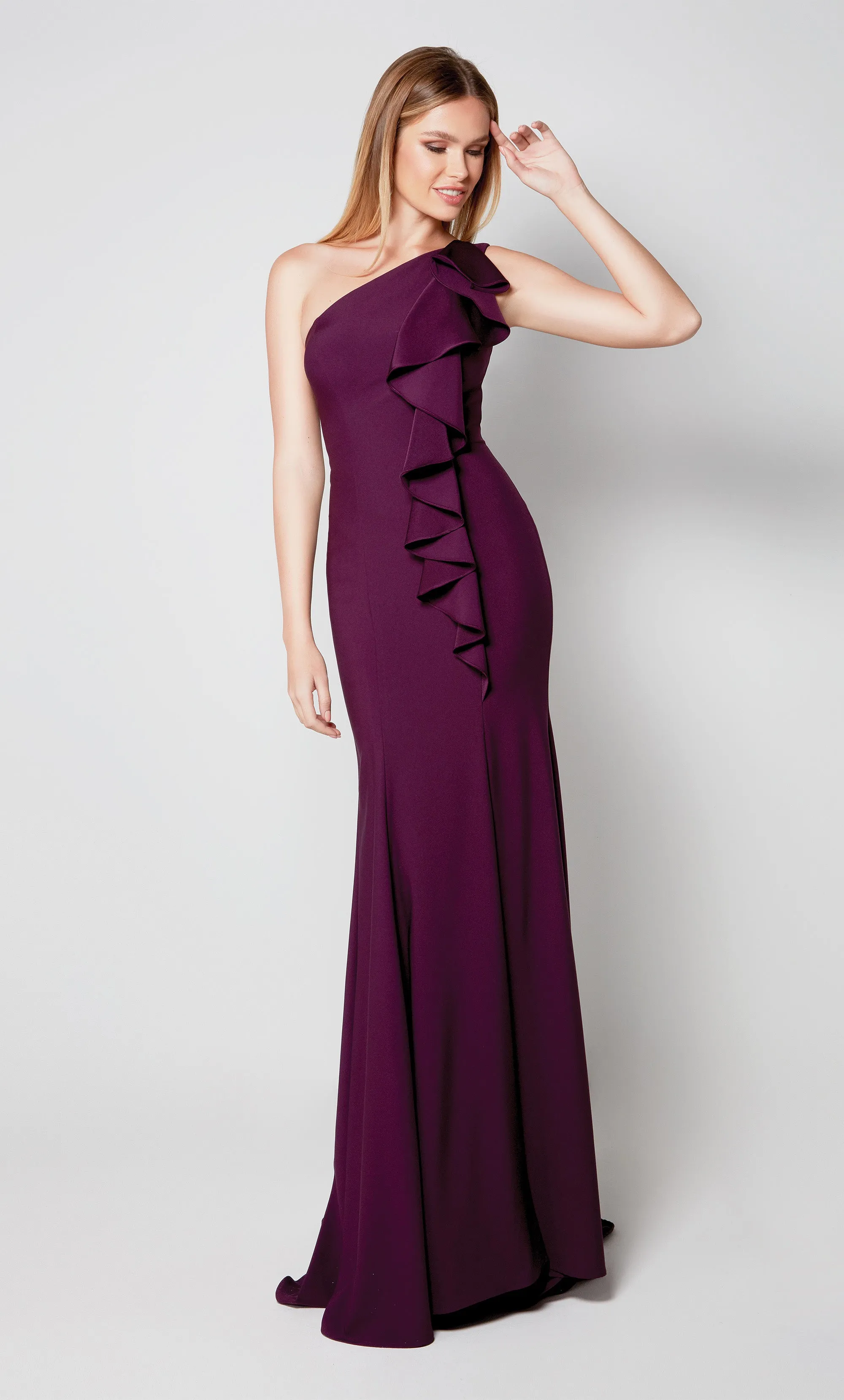 ALYCE Paris 27575 Special Occasion One Shoulder Neckline Elegant Straight Dress sold by Alyce Paris product image thumbnail 3