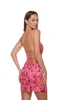 Formal Dress: 4625. Short, Scoop Neck, Straight, Open Back sold by Alyce Paris