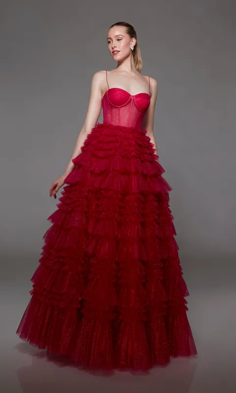 Formal Dress: 1782. Long, Sweetheart Neckline, Ballgown sold by Alyce Paris