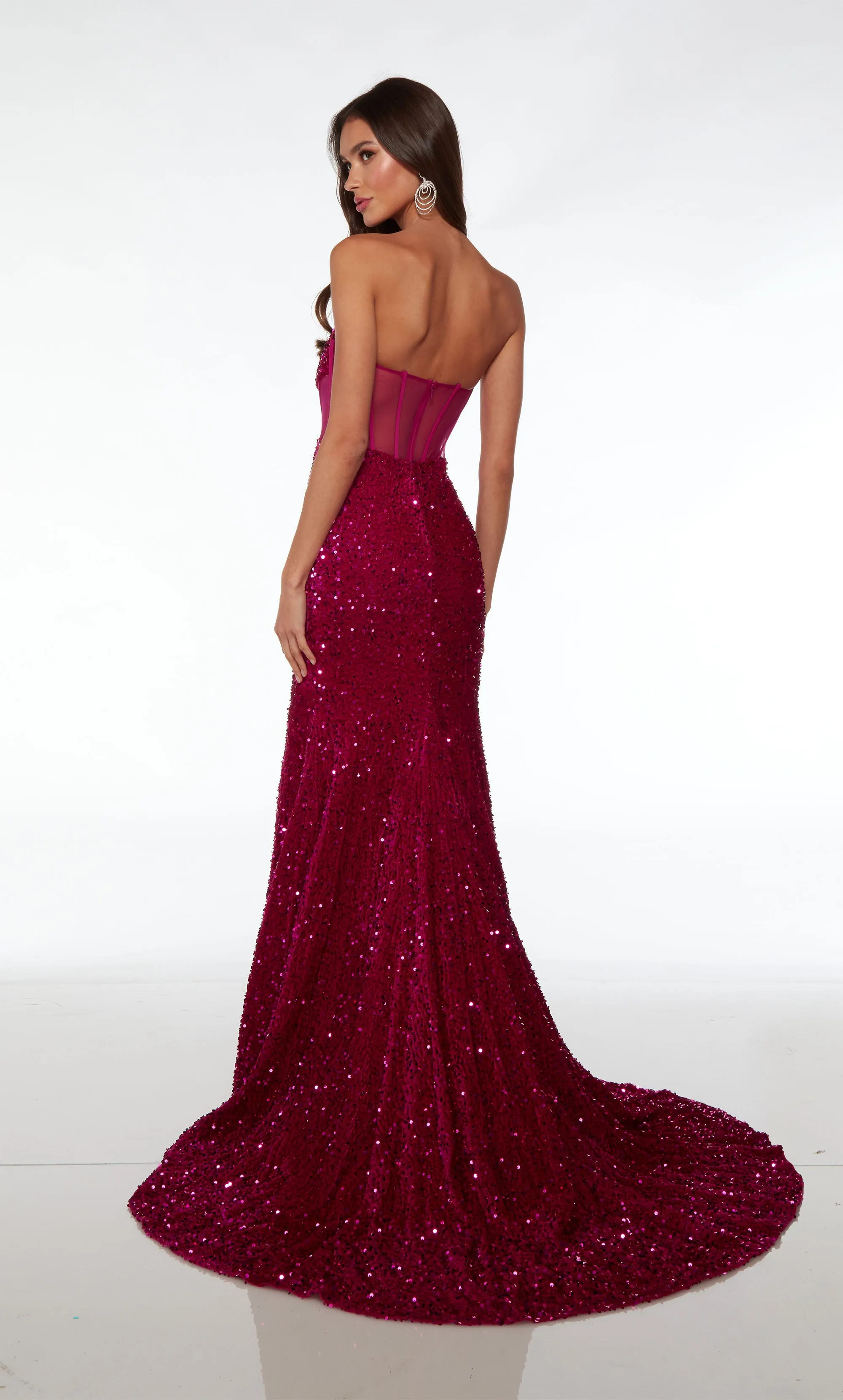 ALYCE Paris 61500 Alyce Long Strapless Elegant Straight Dress sold by Alyce Paris product image thumbnail 2