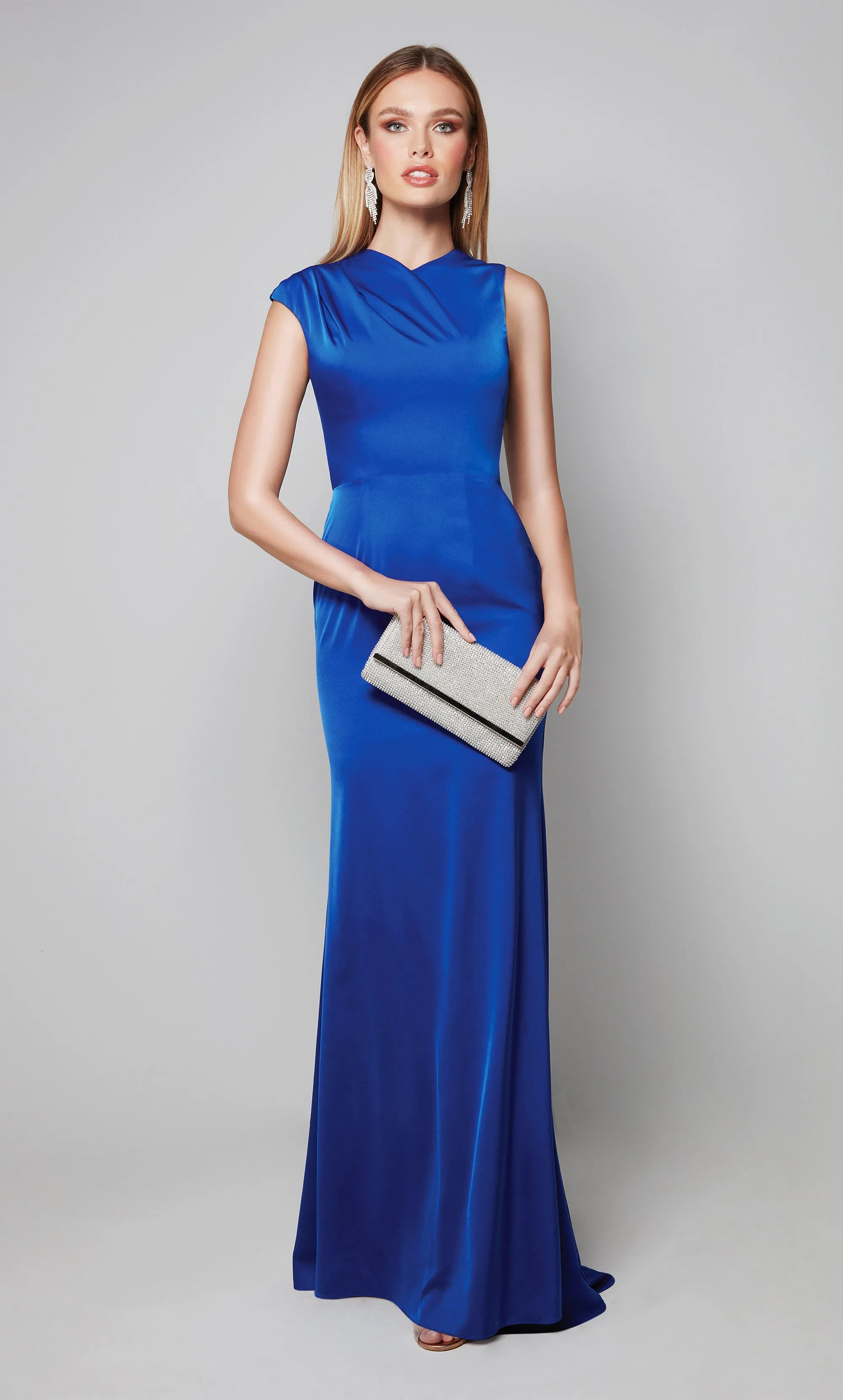 ALYCE Paris 27598 Special Occasion High Neckline Modest Straight Dress sold by Alyce Paris product image thumbnail 5