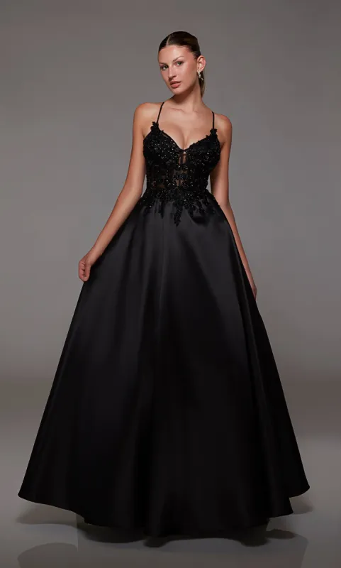 ALYCE Paris 1798 The Secret Dress - Long Sweetheart Embellished Ballgown Dress made by Alyce Paris