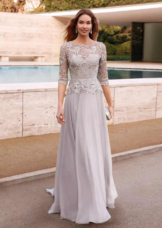 ALYCE Paris 27470 Special Occasion Illusion Plus Size Flowy Dress sold by Alyce Paris