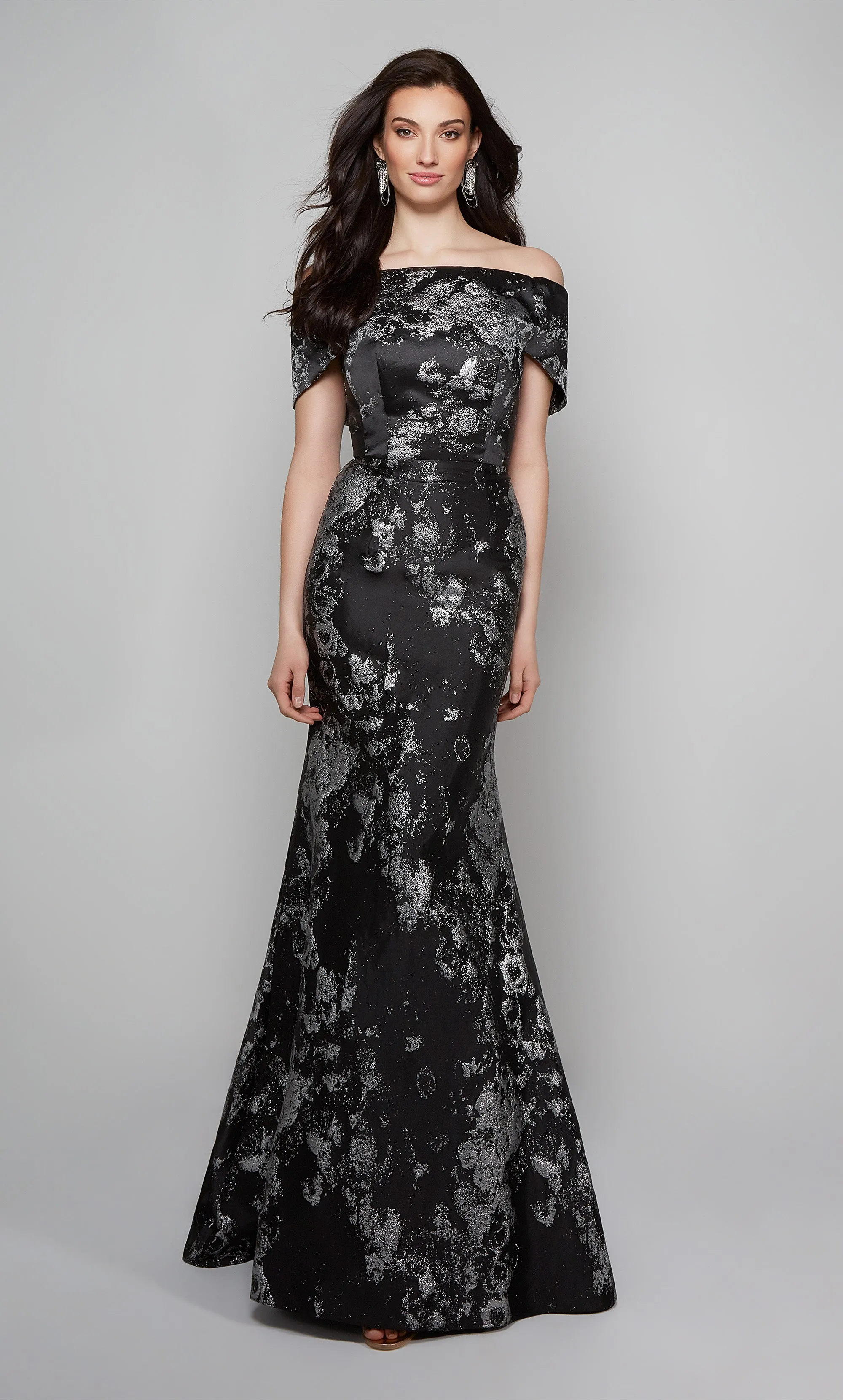 Formal Dress: 27622. Long, Off The Shoulder, Fit N Flare sold by Alyce Paris product image thumbnail 5