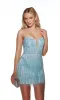 ALYCE Paris 4807 Homecoming Short Scoop Fringe Straight Dress sold by Alyce Paris
