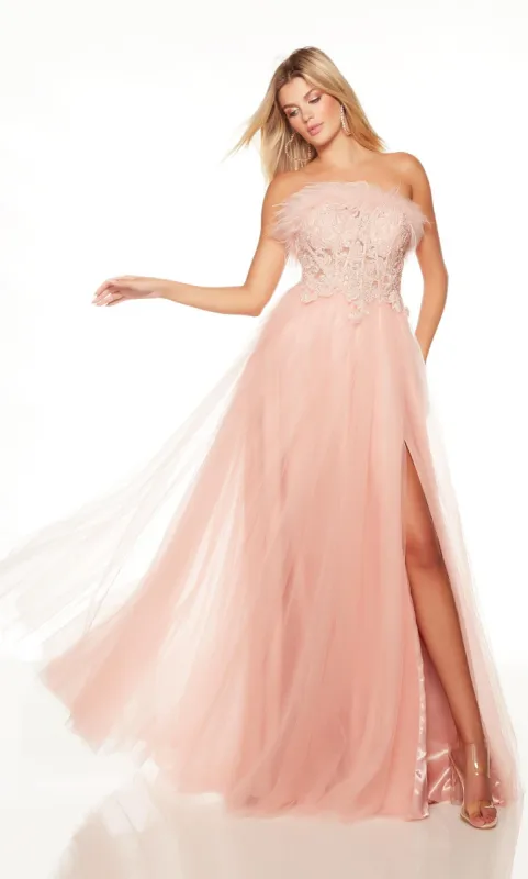 Formal Dress: 61307. Long, Strapless, A-line, Closed Back sold by Alyce Paris