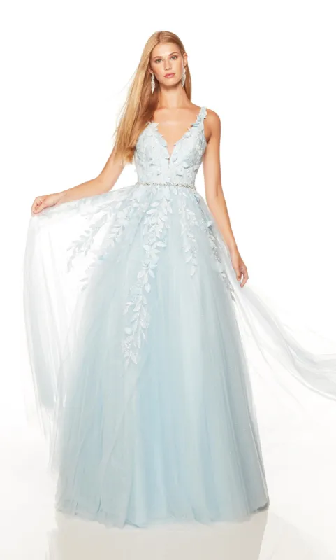 Formal Dress: 61296. Long, Plunging Neckline, Ballgown sold by Alyce Paris