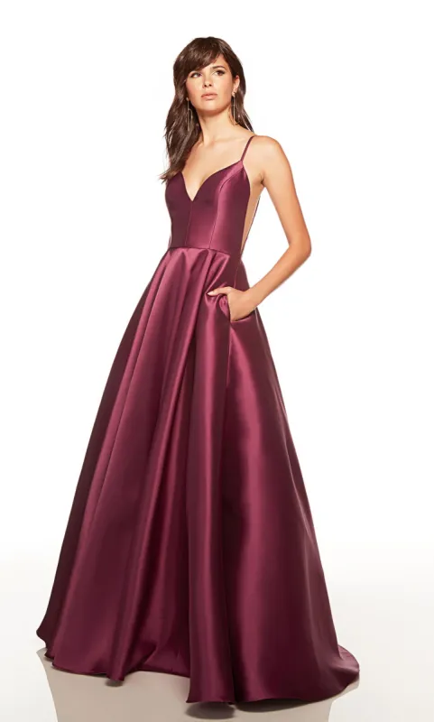 Formal Dress: 1753. Long, Sweetheart Neckline, A-line sold by Alyce Paris