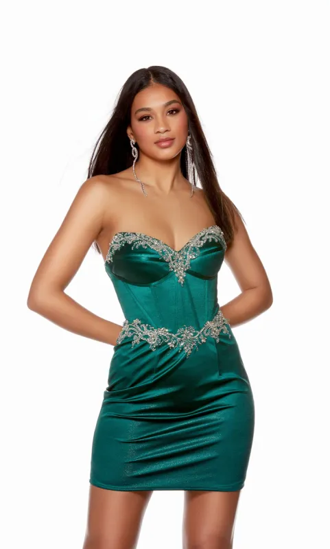 Formal Dress: 4709. Short, Sweetheart Neckline, Straight sold by Alyce Paris