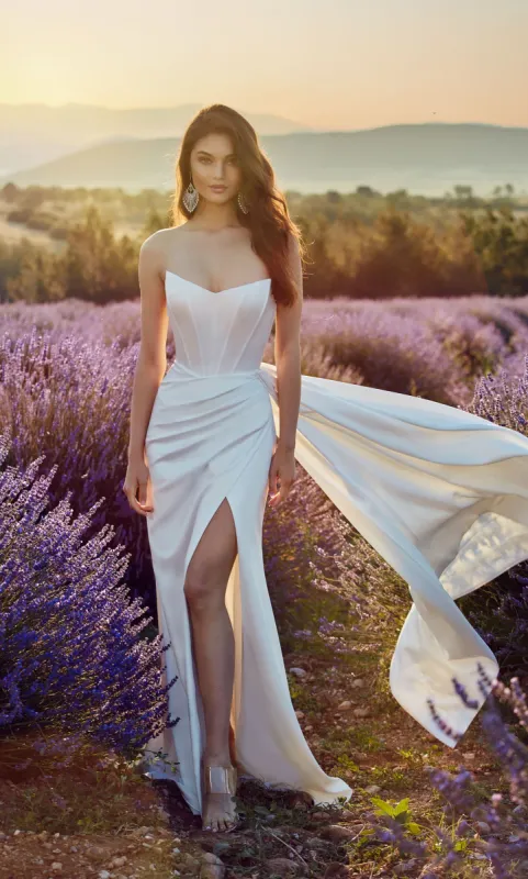 ALYCE Paris 7093 Bridal Cat-eye Slit Mermaid Dress sold by Alyce Paris