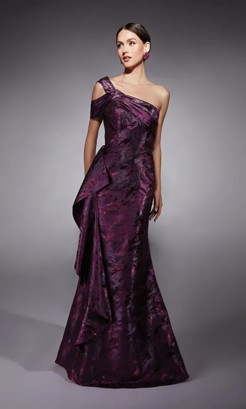 ALYCE Paris 27701 Special Occasion One Shoulder Neckline Ruched/draped Mermaid Dress sold by Alyce Paris