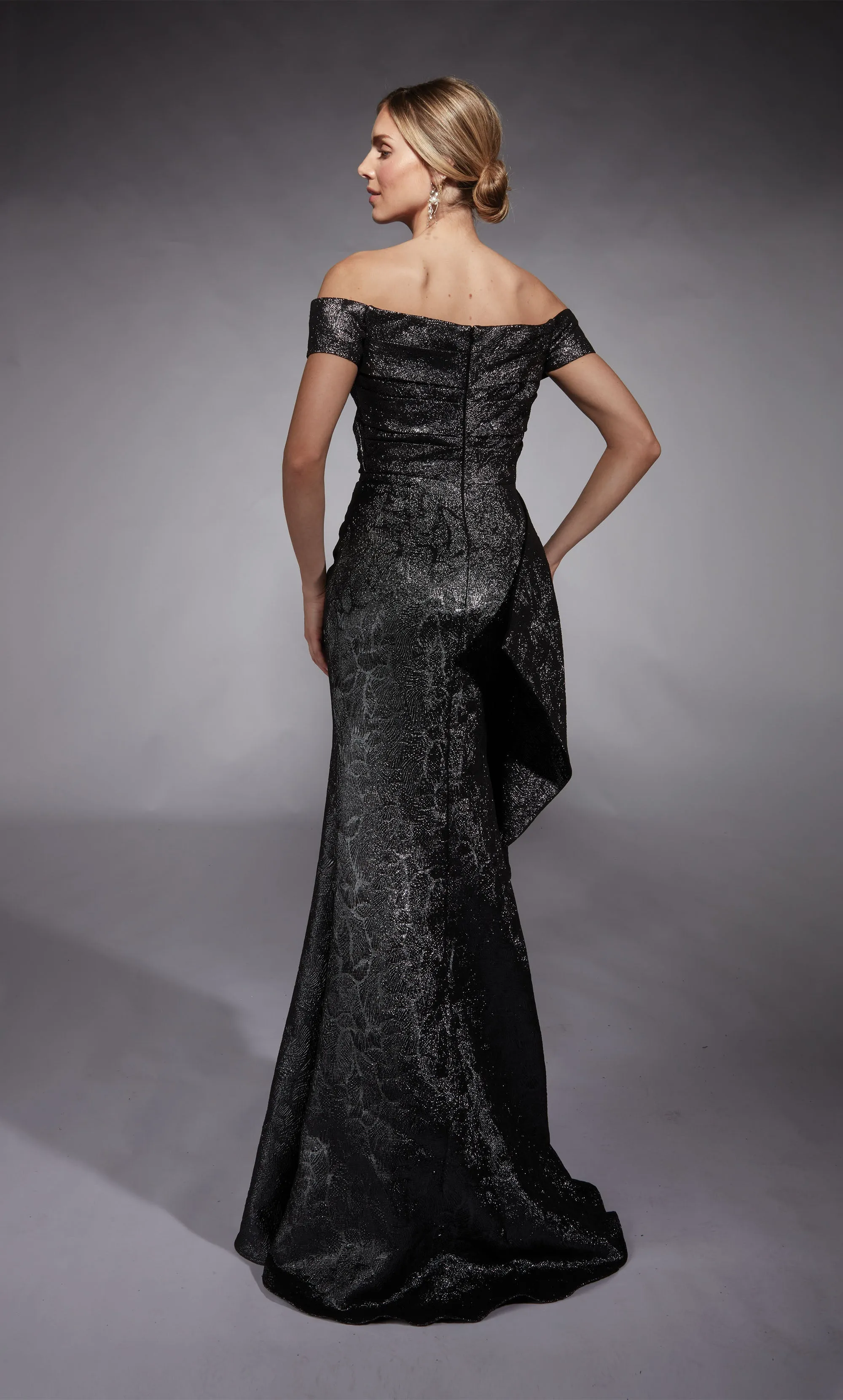 ALYCE Paris 27735 Special Occasion Off The Shoulder Neckline Elegant Mermaid Dress sold by Alyce Paris product image thumbnail 2