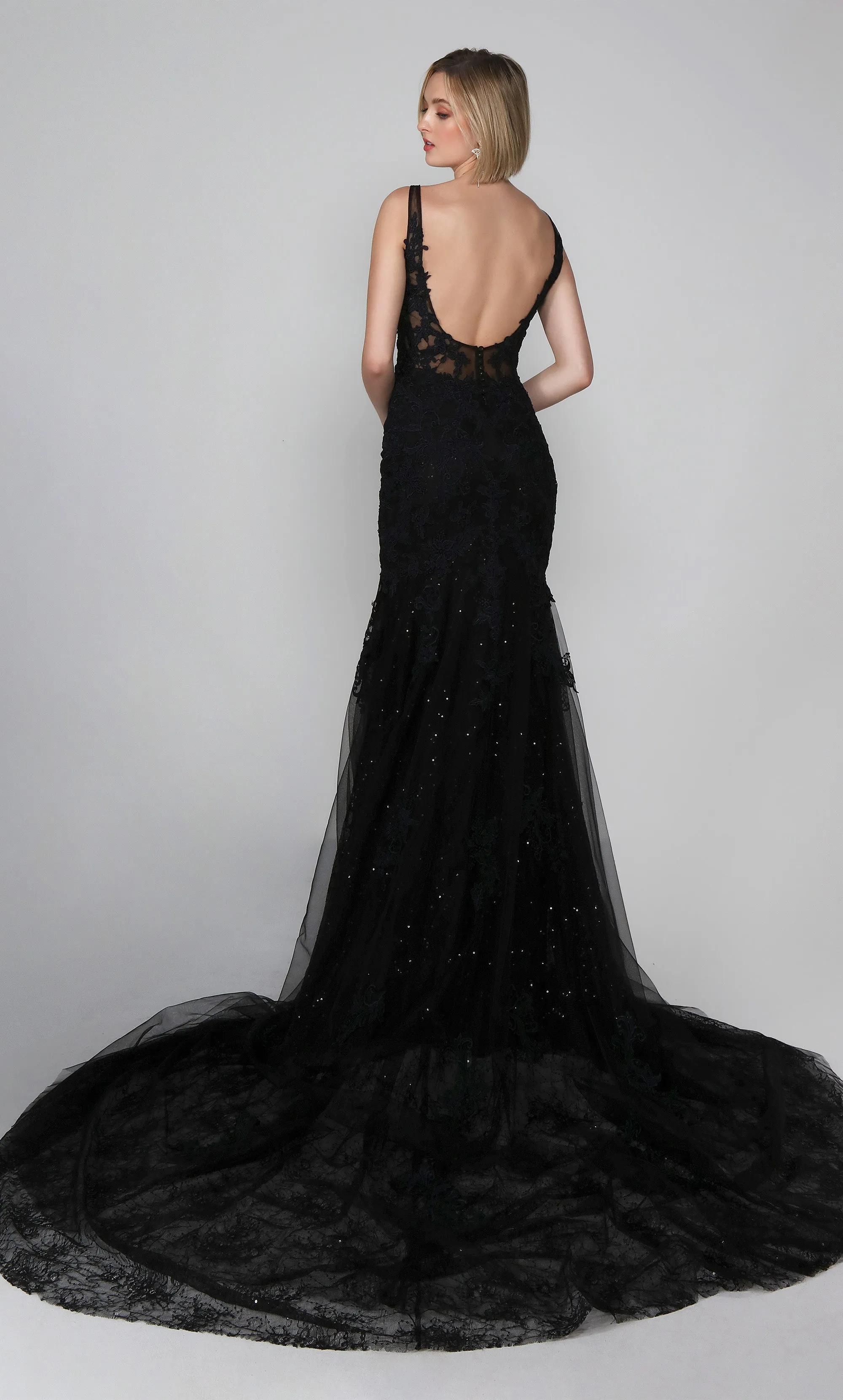 ALYCE Paris 7029 Bridal Sweetheart Neckline Illusion Mermaid Dress sold by Alyce Paris product image thumbnail 5