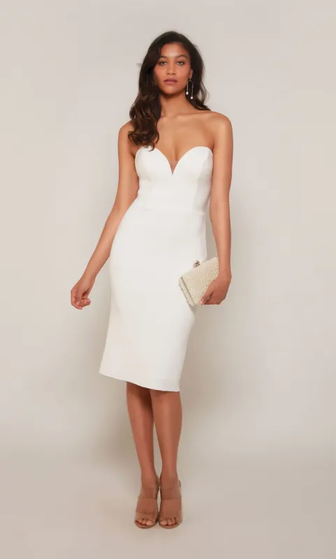 ALYCE Paris 70048 Bridal Sweetheart Neckline Elegant Straight Dress sold by Alyce Paris