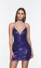 Formal Dress: 4536. Short, V-neck, Straight, Lace-up Back sold by Alyce Paris