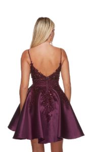 Formal Dress: 3164. Short, Scoop Neck, A-line, V Shaped Back sold by Alyce Paris
