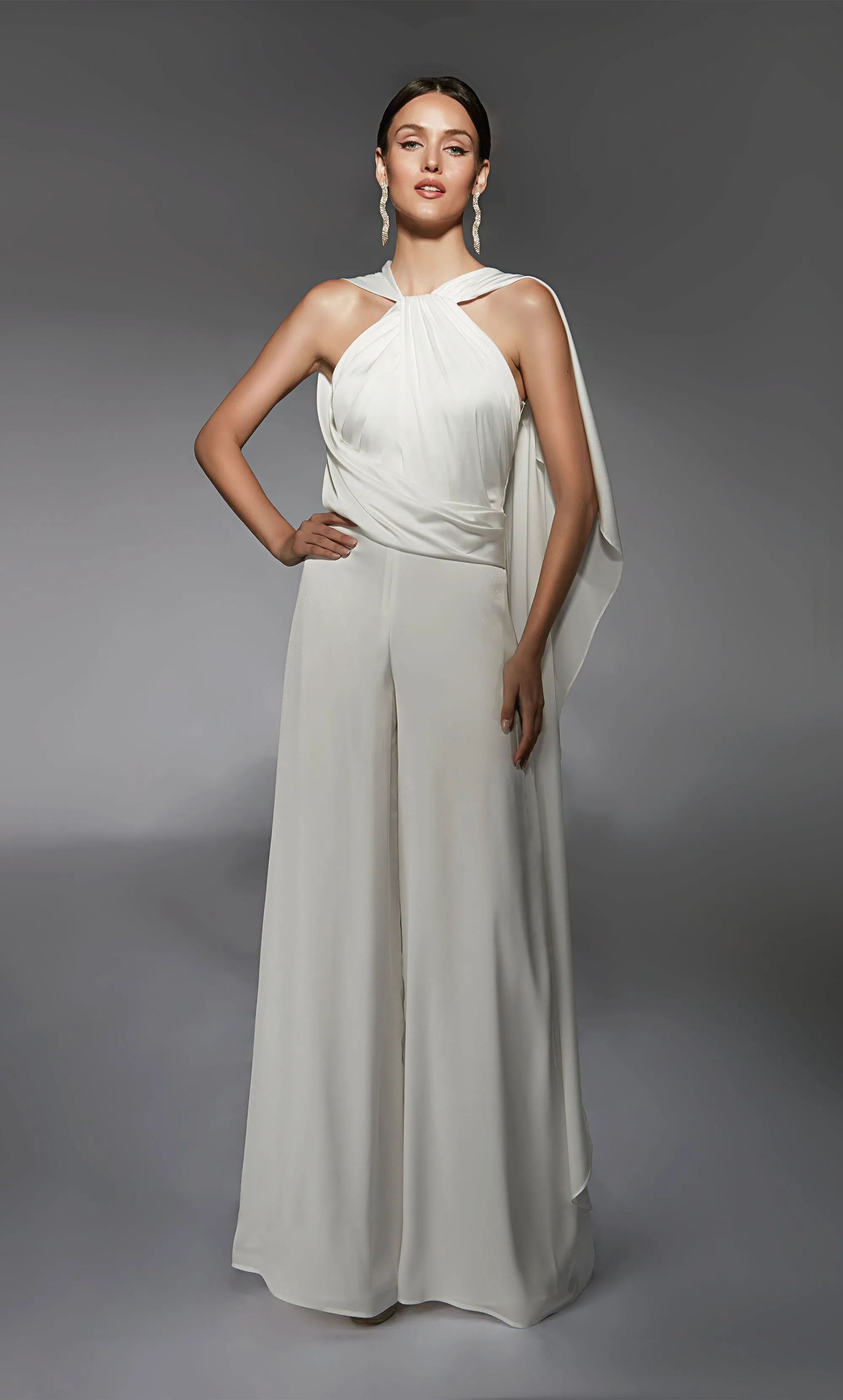 Formal Dress: 70069. Short, High Neck, Jumpsuit, Closed Back sold by Alyce Paris