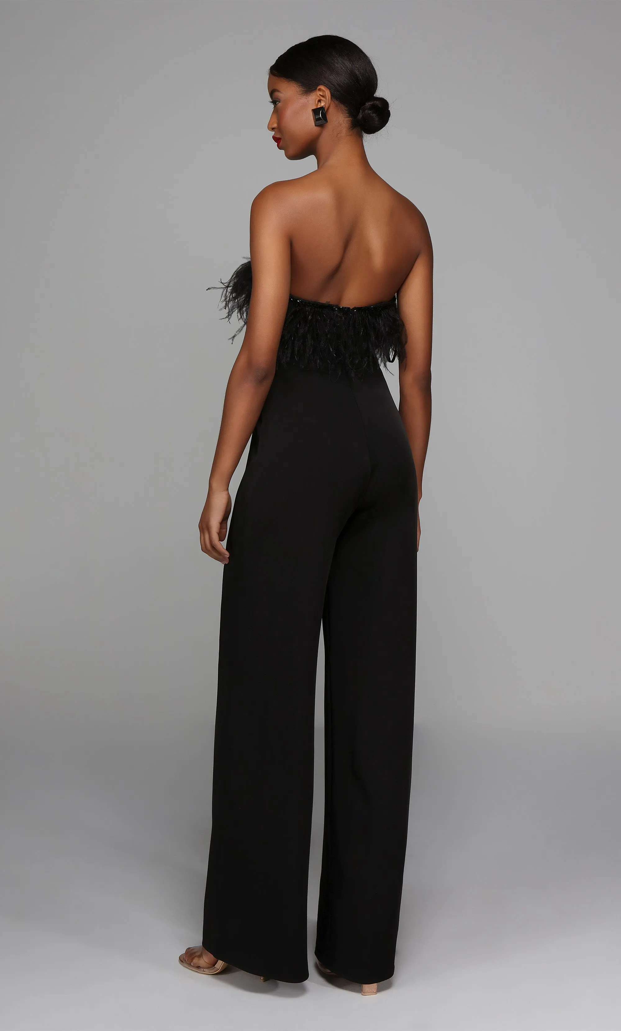 ALYCE Paris 1706 The Secret Dress - Long Strapless Embellished Jumpsuit Dress sold by Alyce Paris product image thumbnail 2