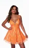 Formal Dress: 3137. Short, Plunging Neckline, A-line sold by Alyce Paris