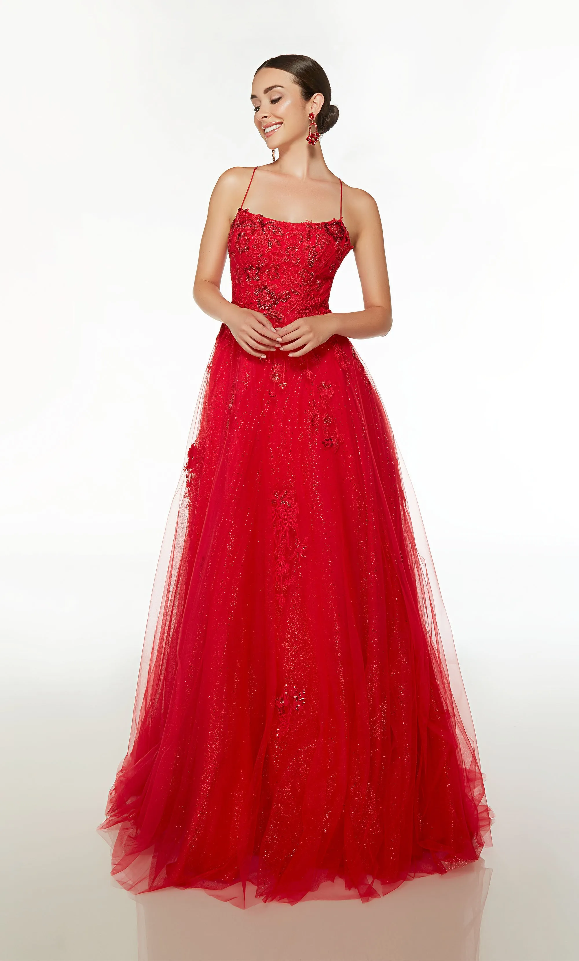 Formal Dress: 61479. Long , Scooped Neckline, Ballgown sold by Alyce Paris