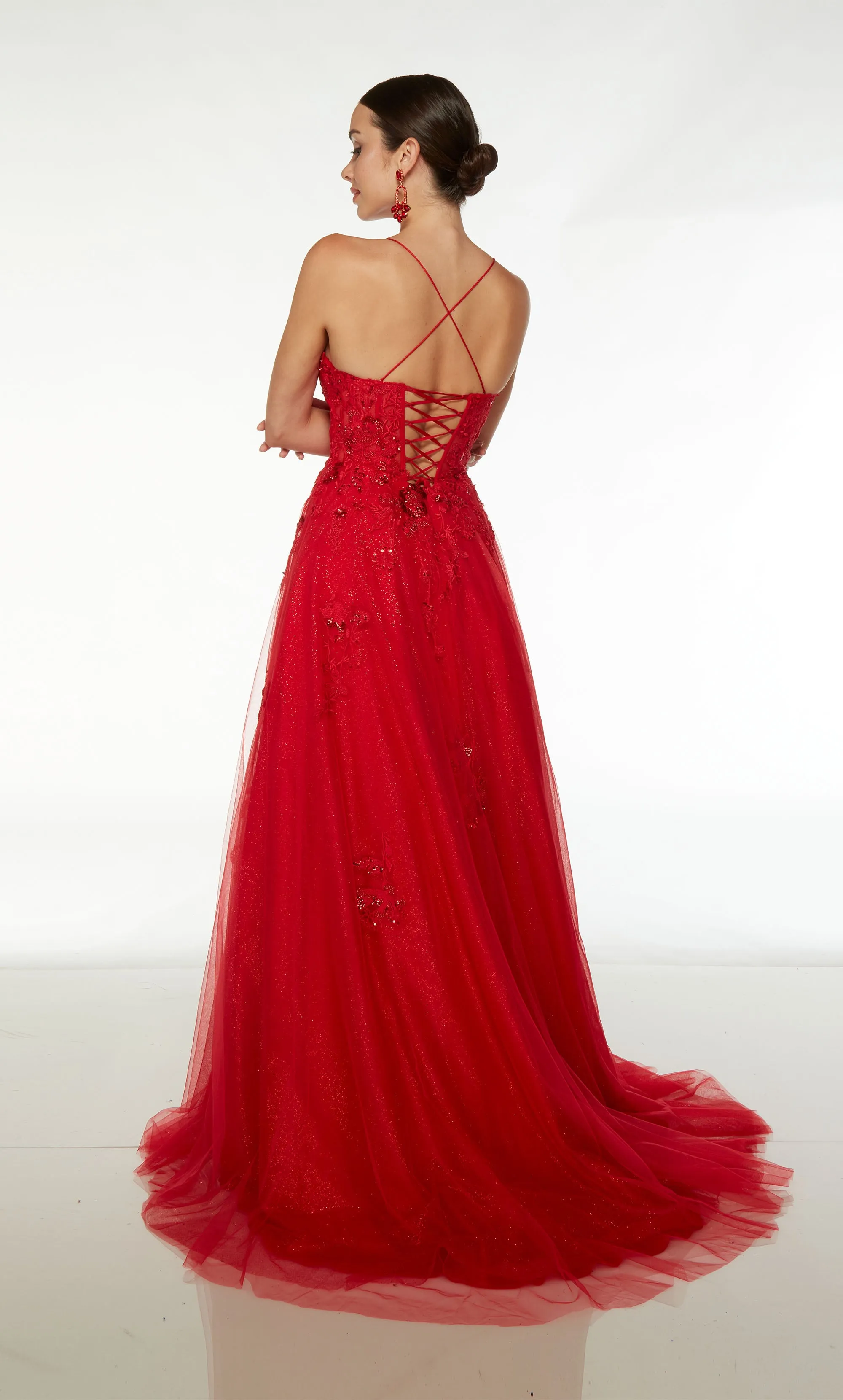 Formal Dress: 61479. Long , Scooped Neckline, Ballgown sold by Alyce Paris product image thumbnail 2