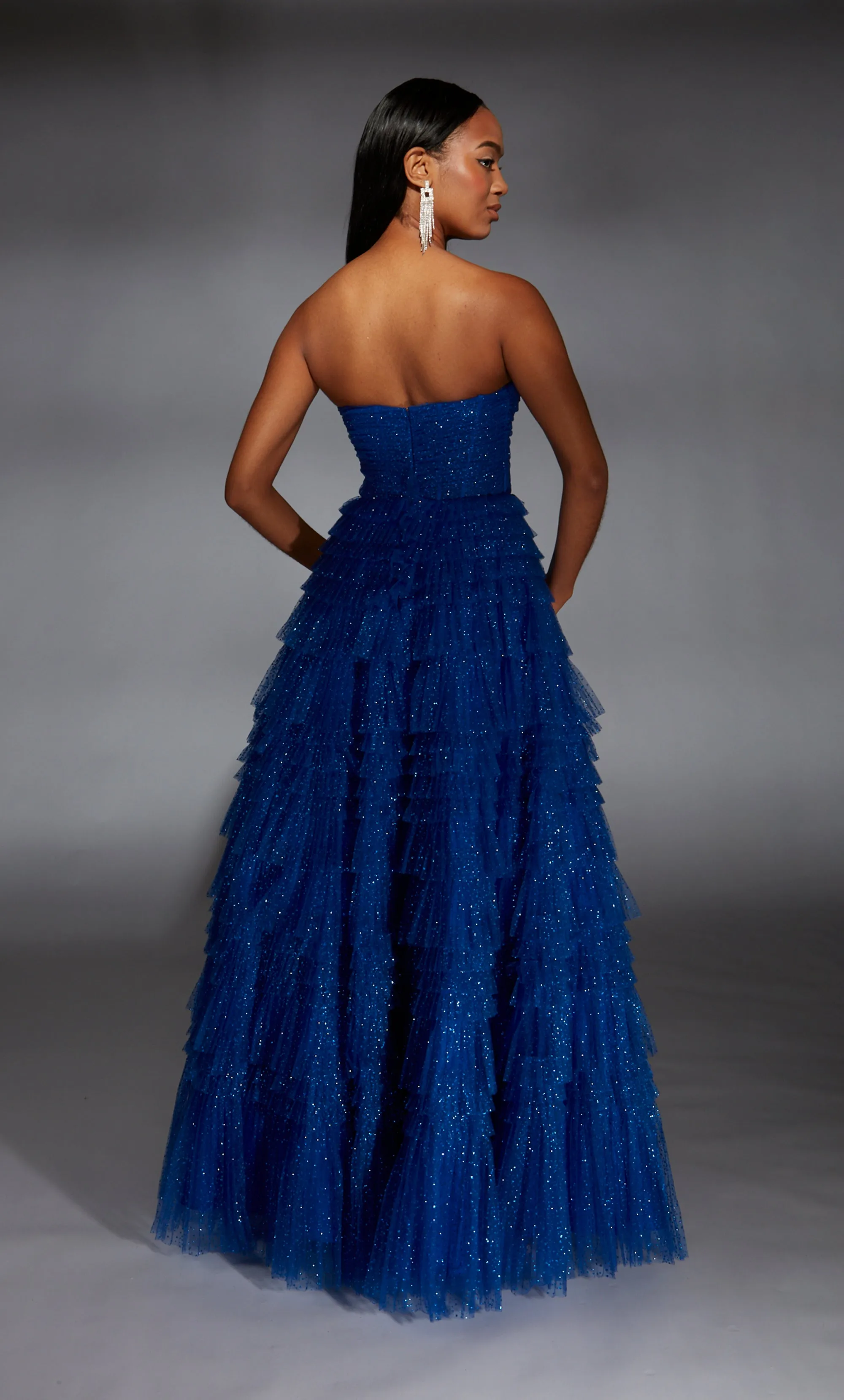 ALYCE Paris 61774 Alyce Long Strapless Shimmery/sparkly Ballgown Dress sold by Alyce Paris product image thumbnail 2