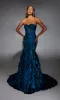 ALYCE Paris 61782 Alyce Long Strapless Ruffles Mermaid Dress sold by Alyce Paris