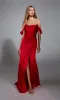 ALYCE Paris 61826 Alyce Long Off The Shoulder Elegant Fit N Flare Dress sold by Alyce Paris
