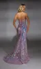 ALYCE Paris 61862 Alyce Long Strapless Train Fit N Flare Dress sold by Alyce Paris