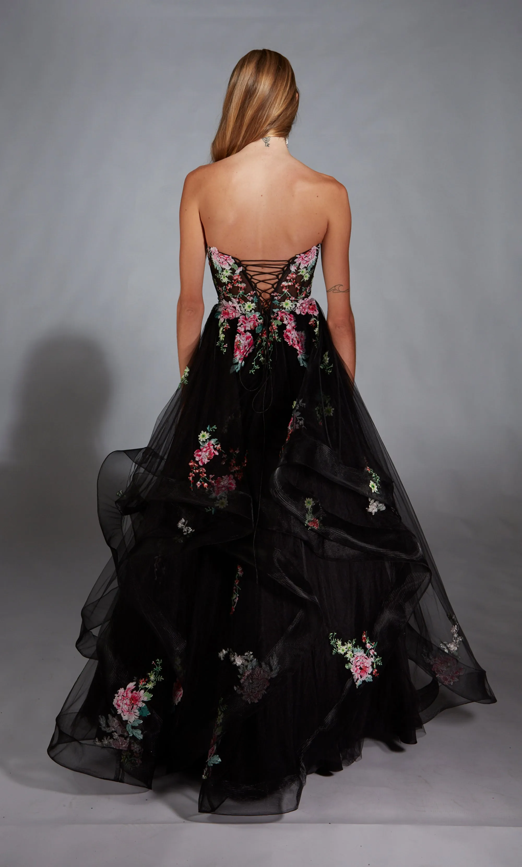 ALYCE Paris 61914 Alyce Long Sweetheart Corset Ballgown Dress sold by Alyce Paris product image thumbnail 2