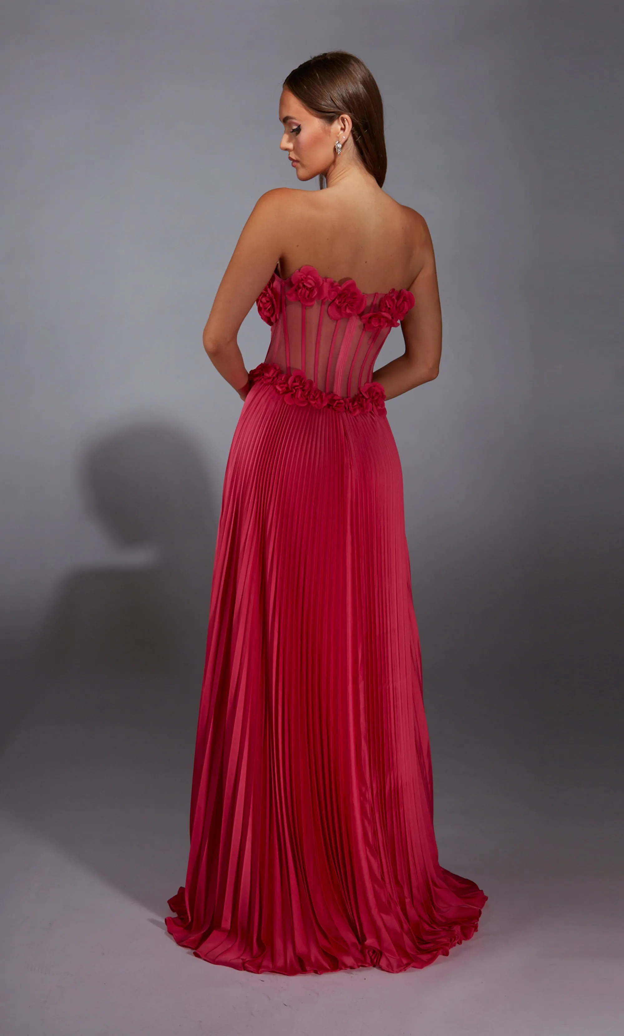 ALYCE Paris 61935 Alyce Long Strapless Corset A Line Dress sold by Alyce Paris product image thumbnail 2