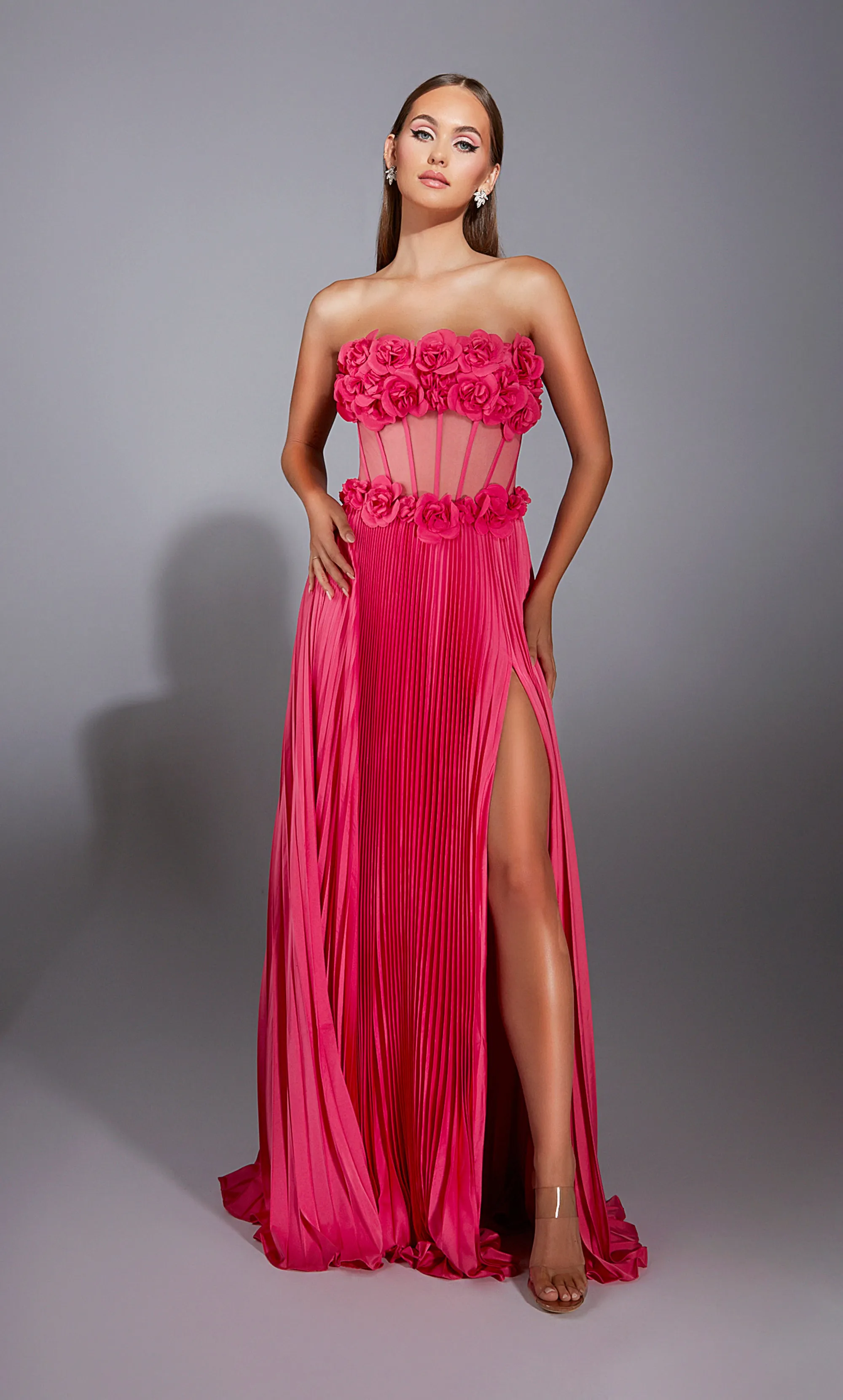 ALYCE Paris 61935 Alyce Long Strapless Corset A Line Dress sold by Alyce Paris product image thumbnail 3