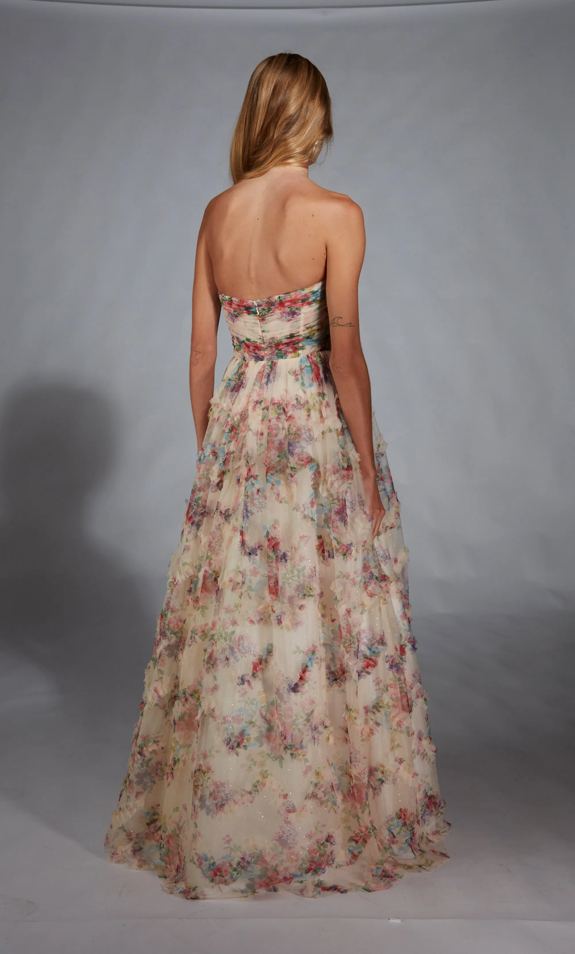 ALYCE Paris 61957 Alyce Long Strapless Neckline Corset Ballgown Dress sold by Alyce Paris product image thumbnail 2