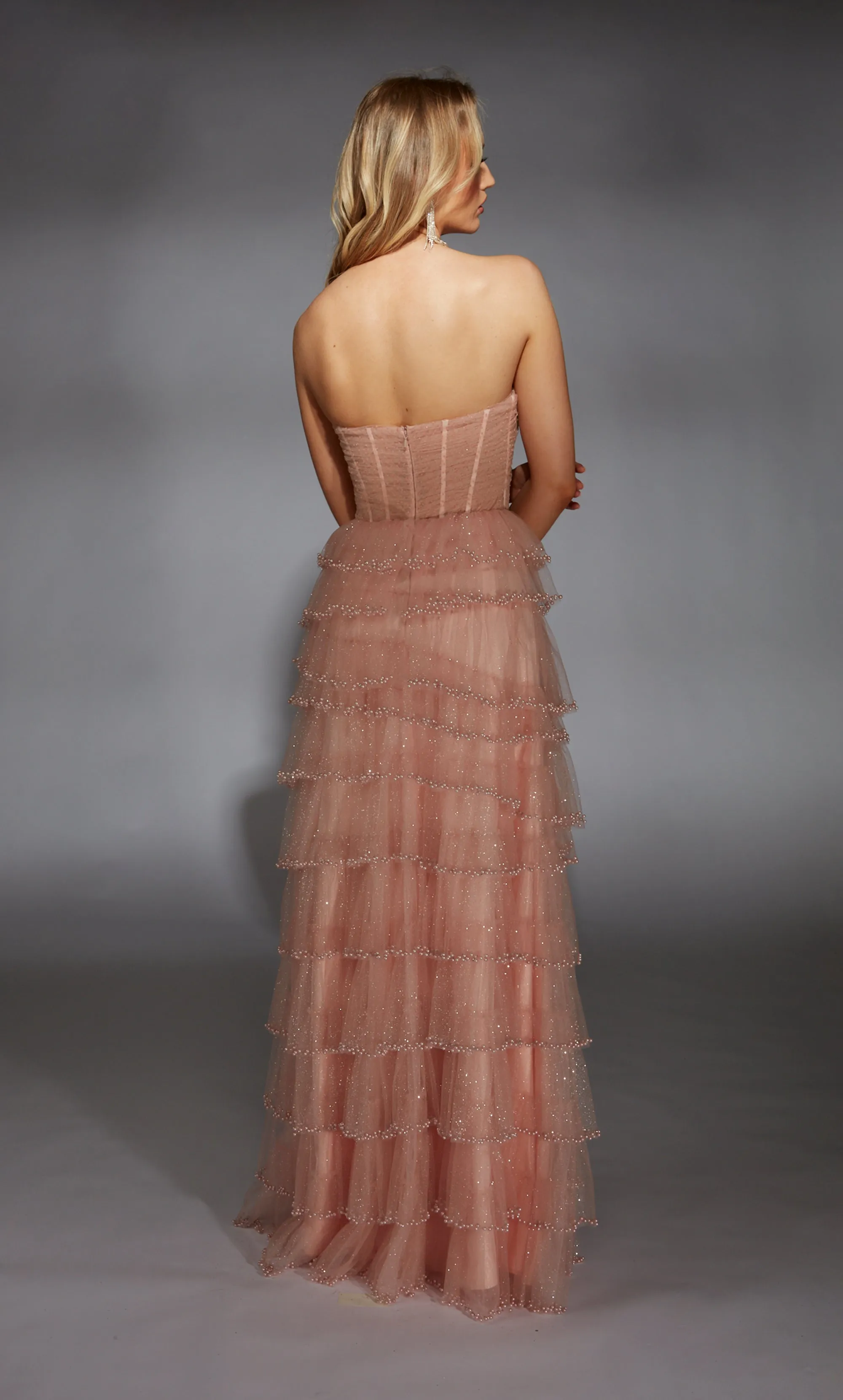 ALYCE Paris 61956 Alyce Long Strapless Corset A Line Dress sold by Alyce Paris product image thumbnail 2