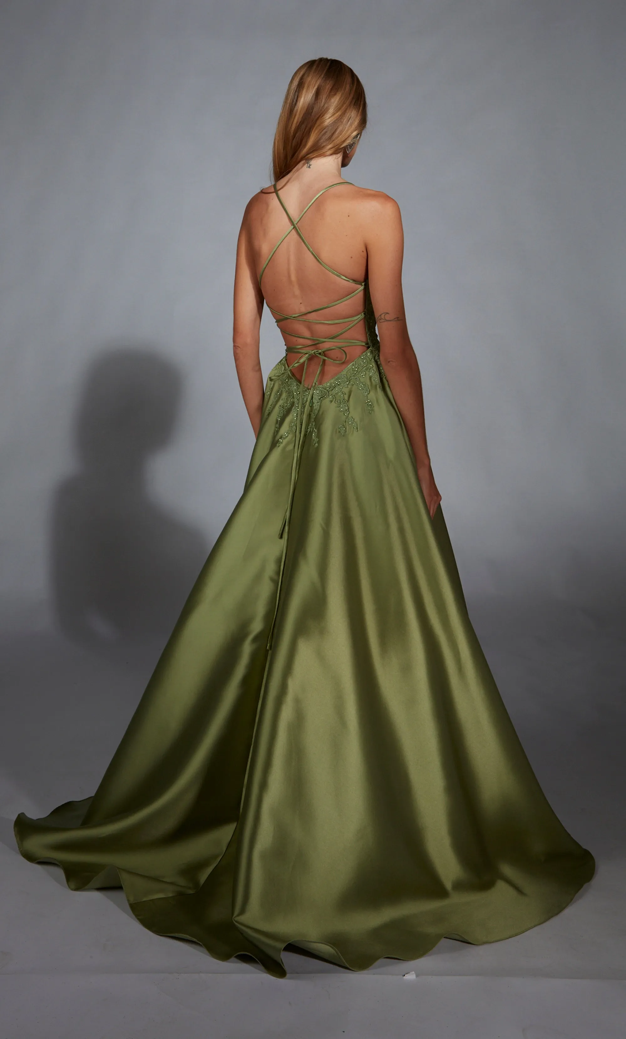 ALYCE Paris 1865 The Secret Dress - Long Square Elegant A Line Dress sold by Alyce Paris product image thumbnail 2